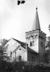 historické foto kostela