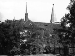 historické foto kostela