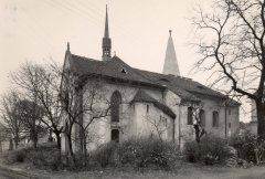 historické foto kostela