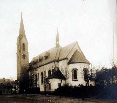 historické foto kostela