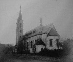 historické foto kostela
