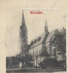 historické foto kostela