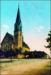 historické foto kostela