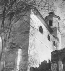 historické foto kostela