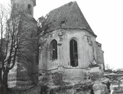 historické foto kostela