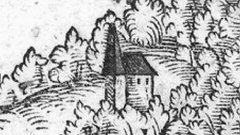 kresba kostela