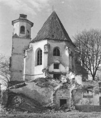 historické foto kostela