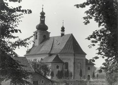 historické foto kostela