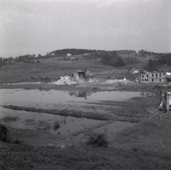 trosky kostela po odstřelu
