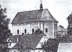 historické foto kostela