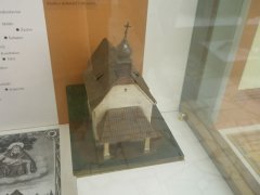 model kostela