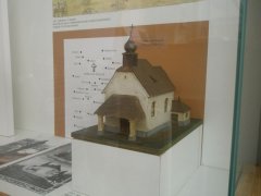 model kostela