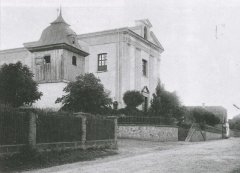 historické foto kostela