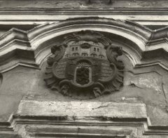 detail výzdoby kostela