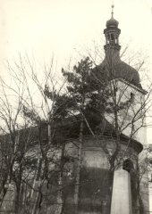 historické foto kostela