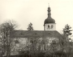 historické foto kostela