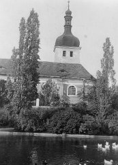 historické foto kostela