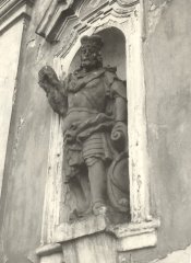 socha na kostele