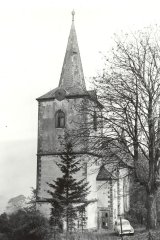 historické foto kostela