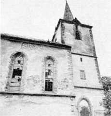 historické foto kostela