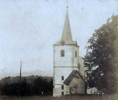 historické foto kostela
