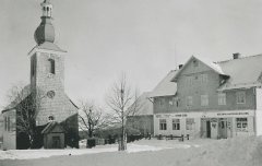 historické foto kostela