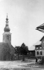 historické foto kostela