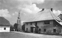 historické foto kostela