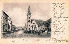 historické foto kostela