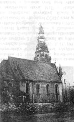 historické foto kostela