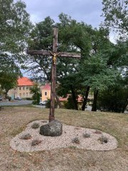 místo, kde kostel stál