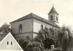 historické foto kostela