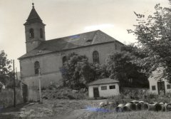 historické foto kostela