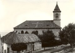 historické foto kostela