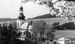 historické foto kostela