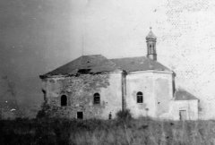 historické foto kostela