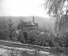 historické foto kostela