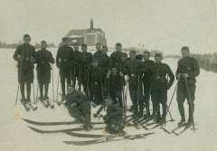 historické foto kostela