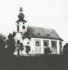 historické foto kostela