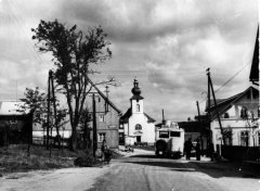 historické foto kostela