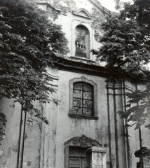 historické foto kostela