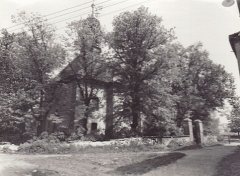historické foto kostela