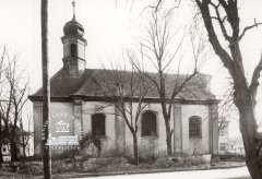 historické foto kostela