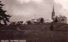 historické foto kostela