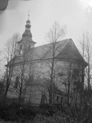 historické foto kostela