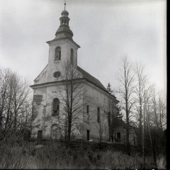 historické foto kostela