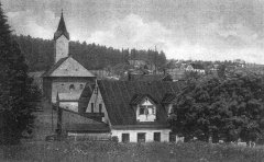 historické foto kostela