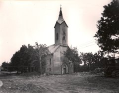 historické foto kostela