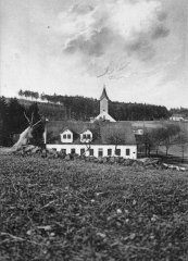 historické foto kostela
