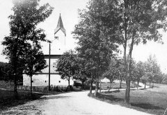 historické foto kostela